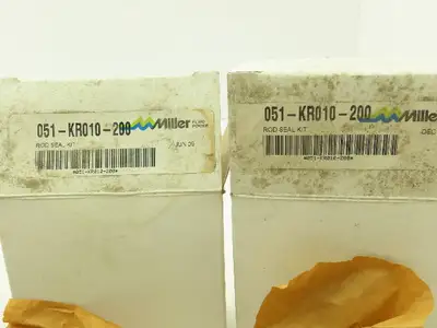 Miller 051-KR010-200 Cylinder Piston Rod Seal And Bushing 2" Dia Lot of 8