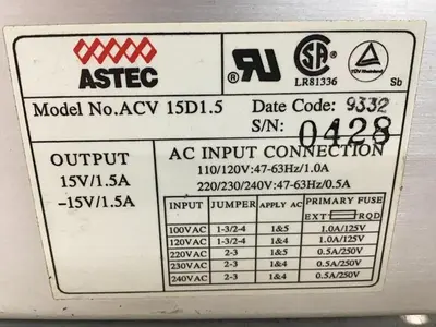 USED ASTEC AMERICA ACV15D1.5