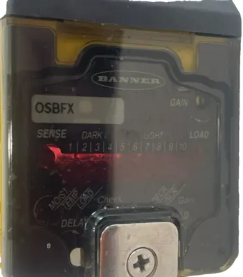NEW BANNER ENGINEERING OSBFX SENSOR HEAD