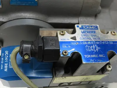 Tokimec U-P100V4-P31V-L-081-M2 Hydraulic Variable Piston Pump 16-47 GPM 3000 PSI