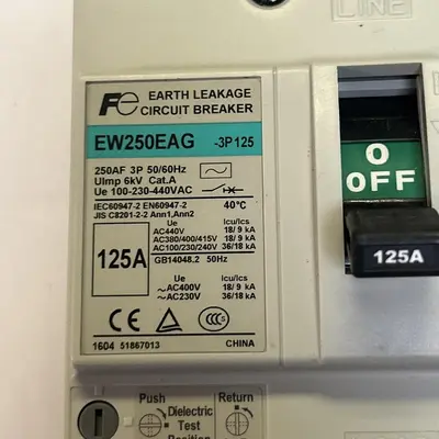 Used FUJI ELECTRIC EW250EAG Miscellaneous Equipment (Electrical & Power) Ohio US | Surplus Asset Holdings #1364037