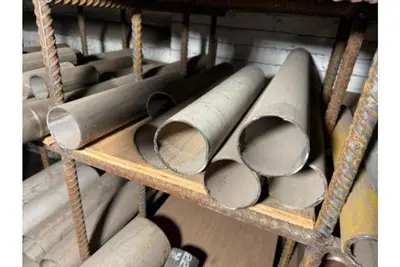 LARGE AMOUNT OF CAST, STAINLESS STEEL, ALUMINUM, GALVINIZED AND PVC PIPES