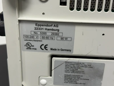 Used Eppendorf 5355 Temperature Control and Mixing Instruments Missouri US | BioLabTek #1270084