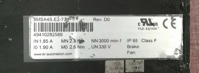 USED B&R AUTOMATION 8MSA4S.E2-73
