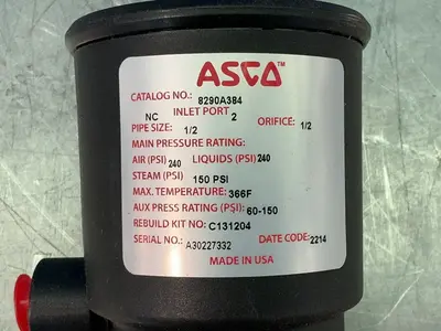 Used ASCO 8290A384 Pumps Ohio US | HGR 24 #1290289