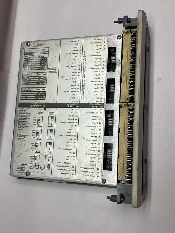 Used AEG B875-111 Industrial Controls Ohio US | Surplus Asset Holdings #1466648