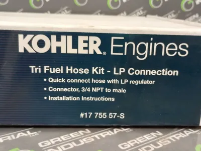Kohler PRO64 17 755 57-S CH395 Tri Fuel Hose Kit - LP Connection New NIB