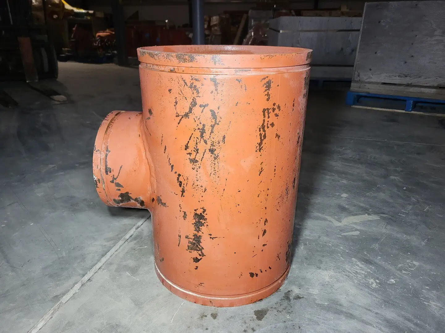 15"x15"x10" Grooved End Reducing Tee Fitting
