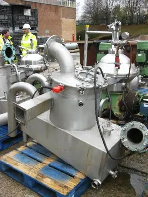 (2) Westfalia SA 20-06-076 sanitary clarifier centrifuges, 316 SS.