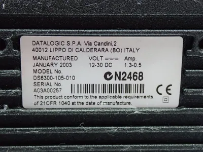 Used DATALOGIC DS6300105010 Laser Scanners Ohio US | HGR 24 #751864