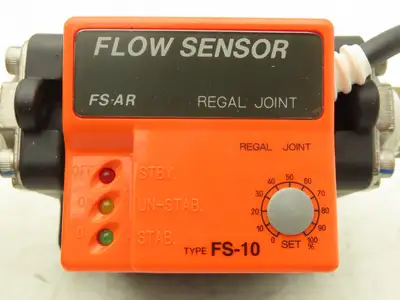 Regal Joint FS-310AR Flow Meter Sensor 24VDC 1/2" NPT Type FS-3