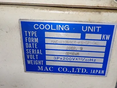 USED 2002 MAC CO LTD MAC110BSCTFRDP0KE