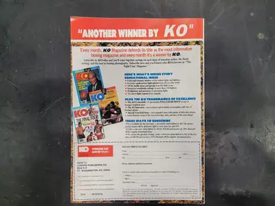 USED KO AUGUST 1995