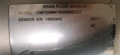 USED Micro Motion CMF200 M418N4BME2ZZ