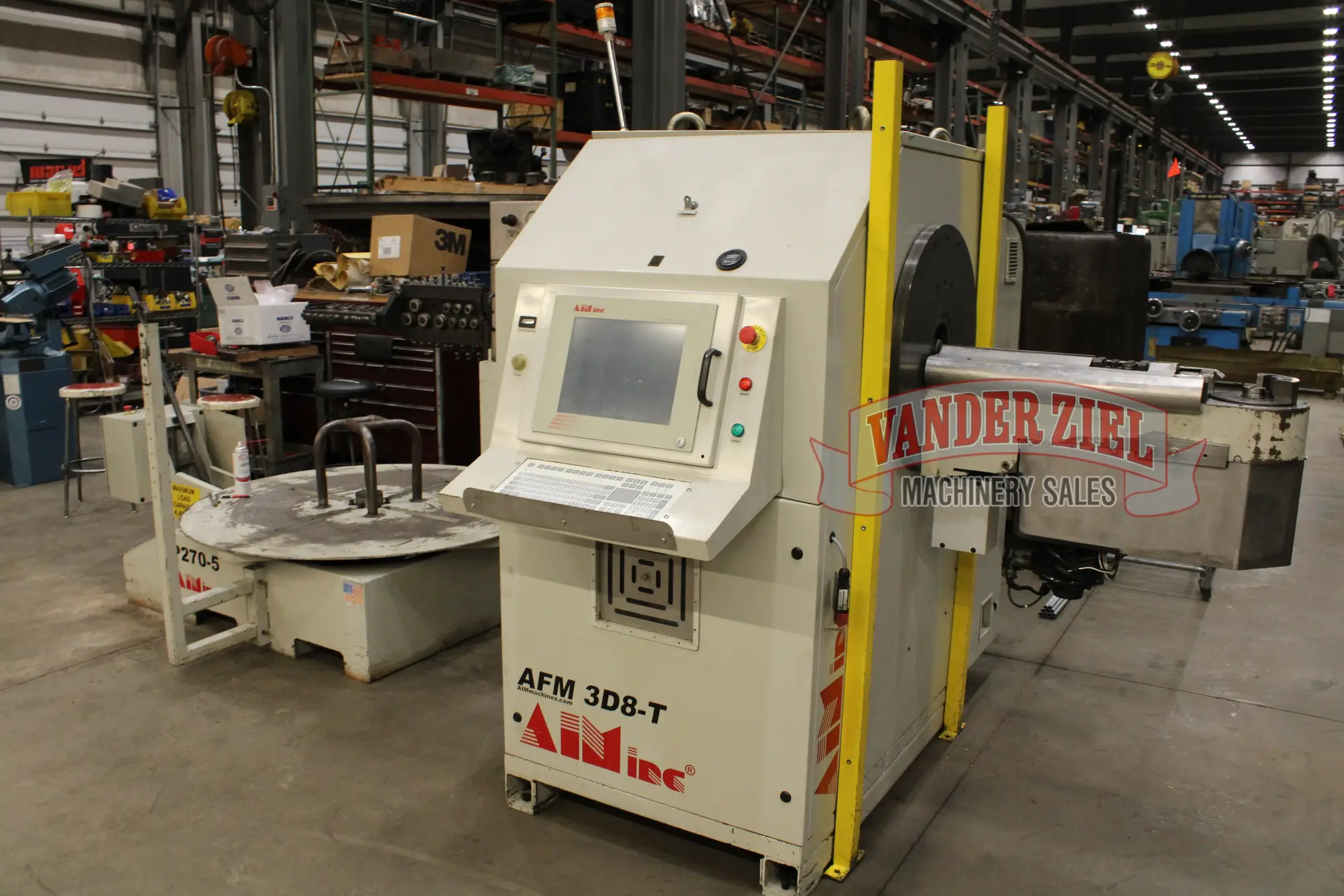 Used 2010 AIM 3D8TU-P8F1 Wire Benders Michigan US | Vander Ziel Machinery Sales #483133