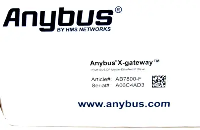 NEW HMS NETWORKS ANYBUS AB7800 X – GATEWAY