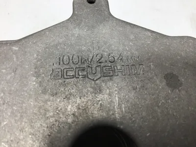 Accushim B-100Pk 3 x 3 shim stainless steel .100” 3/4” 28 pieces per box