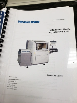 USED 2014 VITRONICS SOLTEC 6746 SELECTIVE SOLDER