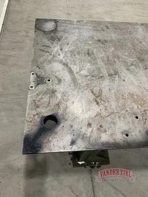 96 1/2" x 48 1/4" Welding Table, 36 1/2" High