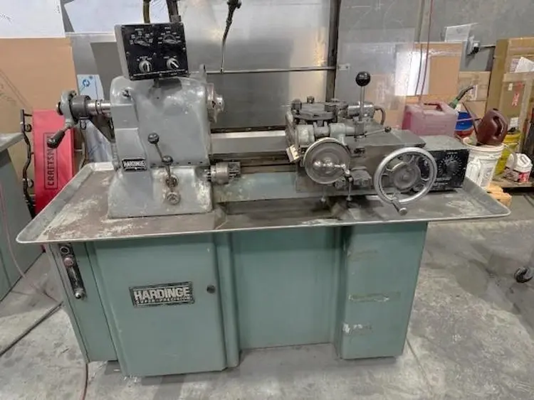 Used HARDINGE HC SUPER PRECISION CHUCKER TOOL ROOM LATHE Second Operation including Speed Lathes Idaho US | ABL Technology LLC #1080081