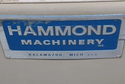 Used 1999 Hammond Model 7-VTDL, NEW 1999, VFD FOR VARI-SPEEDS Polishing Machinery including Buffers New Jersey US | Machinery Values #1548863