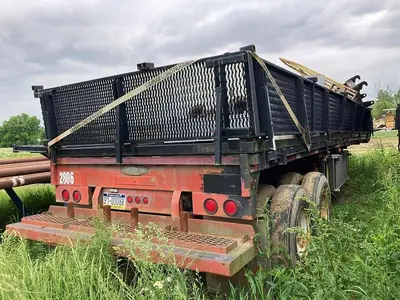 Used 2000 FONTAINE HFTW-5-10045FK FLATBED TRAILER Flatbed Trailers Pennsylvania US | East West Machinery & Drilling #1417069