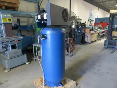 5 HP, Eagle Vertical Air Compressor, 60 Gallon Tank, 208/230 Volt, Single Phase