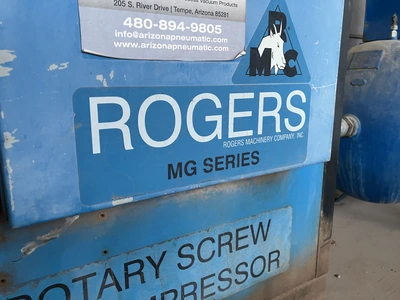 USED ROGERS MACHINERY COMPANY MG SERIES