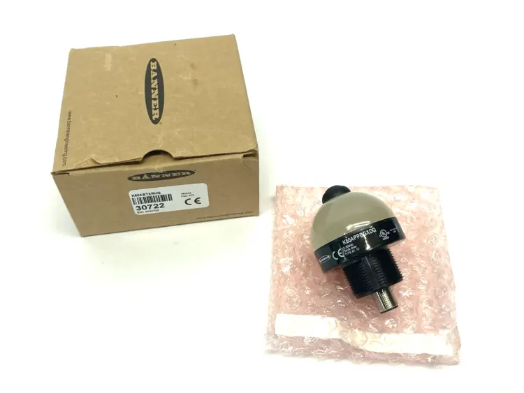 New | in-Stock Banner Engineering D-Series EZ-LIGHT: 1-Color Push Button Sensor PNP (NO) 76306 Sensors Michigan US | Maverick Industrial Sales #1390599