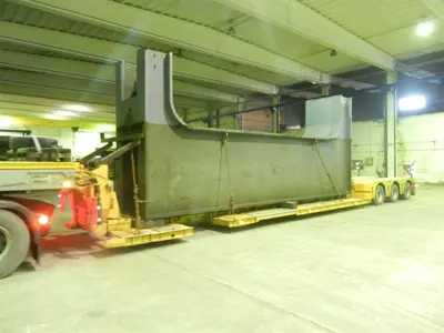 USED BAKKER 500 TON DISH END FORMING PRESS
