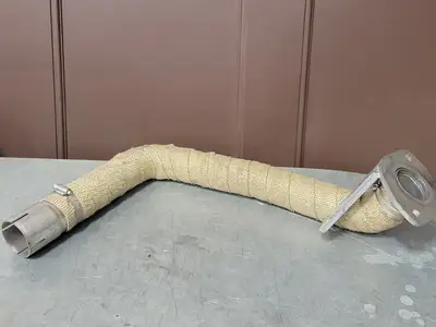 Motorcycle Exhaust Pipe w/ Thermal Insulation