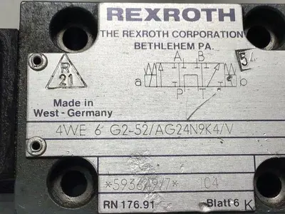 USED REXROTH 4WE6G252AG24N9K4V