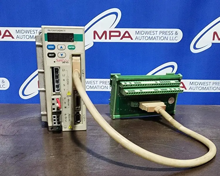 Used AUTOMATION DIRECT SVA-2040 Servo Drives | Midwest Press and Automation #577764