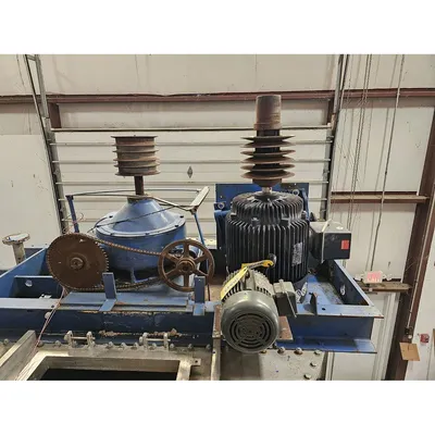 Used JH Day Stainless Steel Jacketed Nauta Cone Mixer - 80 cu ft
