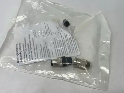 New | in-Stock TURCK FIELD WIREABLE CONNECTOR A-CODED BS8146-0, U6577, D6905406 Bus Bars & Plugs Michigan US | Maverick Industrial Sales #1089415
