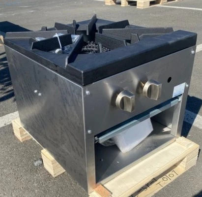 171-0465 18" Countertop Stock Pot Gas Range Stove