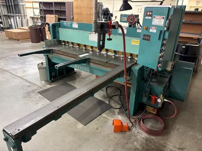 12 Ga. x 6' WYSONG MECHANICAL SHEAR MODEL 1272