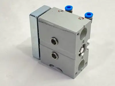 USED FESTO PNEUMATIC GUIDED ACTUATOR 12MM BORE 10MM STROKE 170899