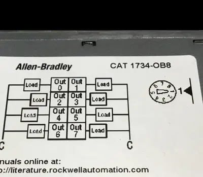 Used ALLEN BRADLEY 1734-OB8 SER C Circuit Boards Michigan US | Ideal Machinery #592046