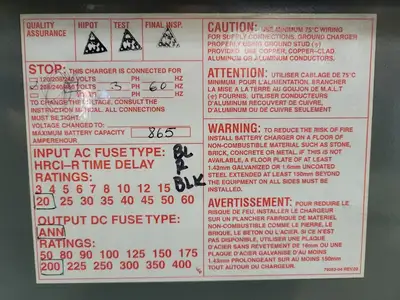 USED GNB SCR100-24-865T1Z