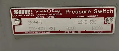 Used SOR 2RB-D5 Miscellaneous Equipment (Electrical & Power) | Surplus Asset Holdings #1203329
