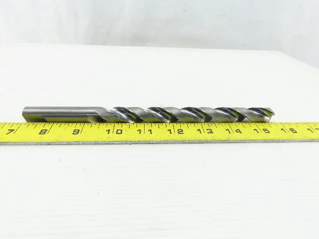 Brisbois Tool J-48480 37/64" Carbide 2 Flute Spiral 118° Drill Tang Shank
