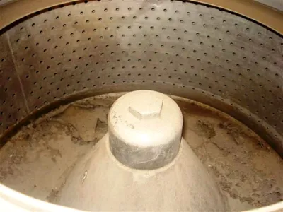 Tolhurst 26 X 12 perforate basket centrifuge, 316SS.