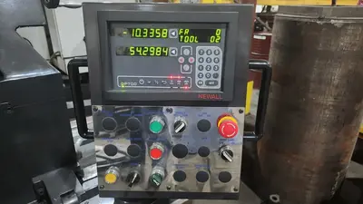 2015 REPUBLIC/LAGUN AMERICAN TURNMASTER POWER FIVE Engine Lathes (Gap Bed, Hollow-Spindle, Tracer) | Mohawk Machinery (12)