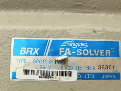 Tamagawa 800123-R BRX Rotary Encoder FA-Solver 26V 5/8" Shaft