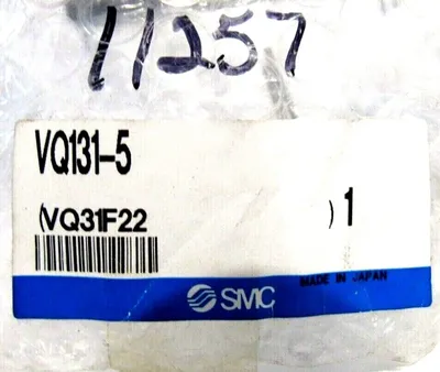 LOT OF 7 NEW SMC VQ131-5 PILOT VALVES VQ1315