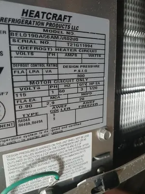 NEW HEATCRAFT BEL0190AS6AMAB0200