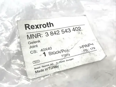 USED BOSCH REXROTH 3842543402, 3 842 543 402