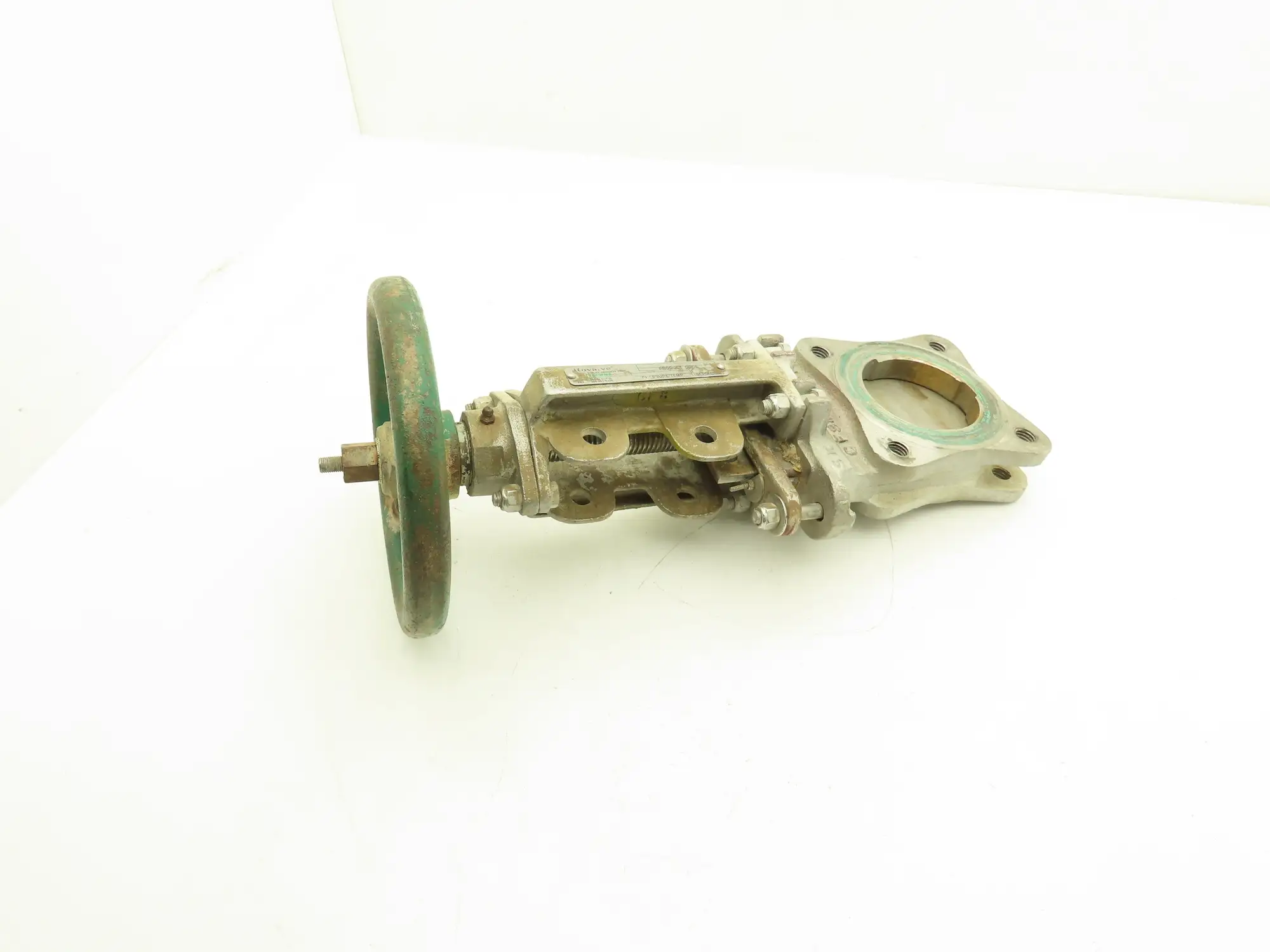 Rovalve 3 IN S17-D 3" Stainless Knife Gate Valve Rising Stem Lug Style 150psig