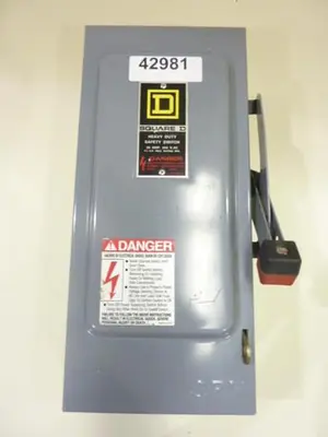 USED SQUARE D H321N